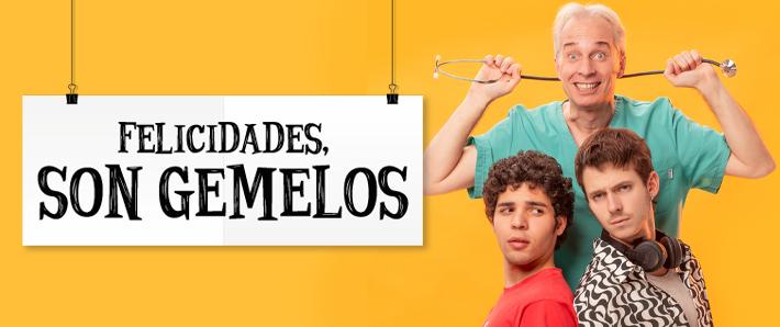 FELICIDADES, SON GEMELOS